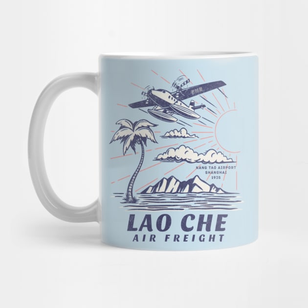 Lao Che Air Freight - 1935 - vintage logo by BodinStreet